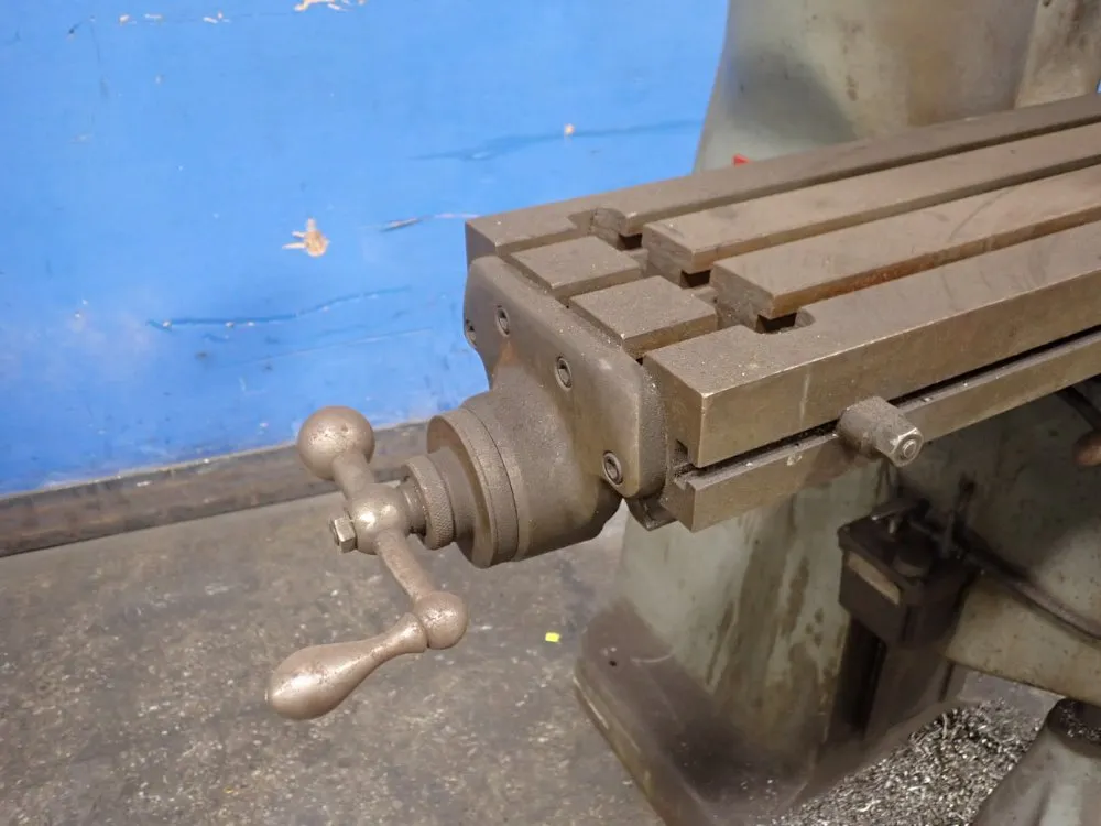 Bridgeport 9" X 48" Vertical Mill