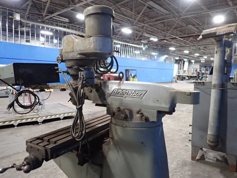 Bridgeport 9" X 48" Vertical Mill