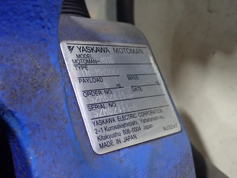 Motoman / Yaskawa Electric 1.5kva Robot - Mh6