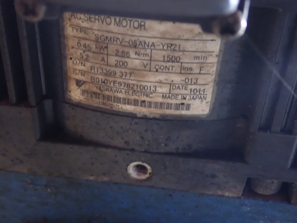 Motoman / Yaskawa Electric 2.0kva Robot - Mh6