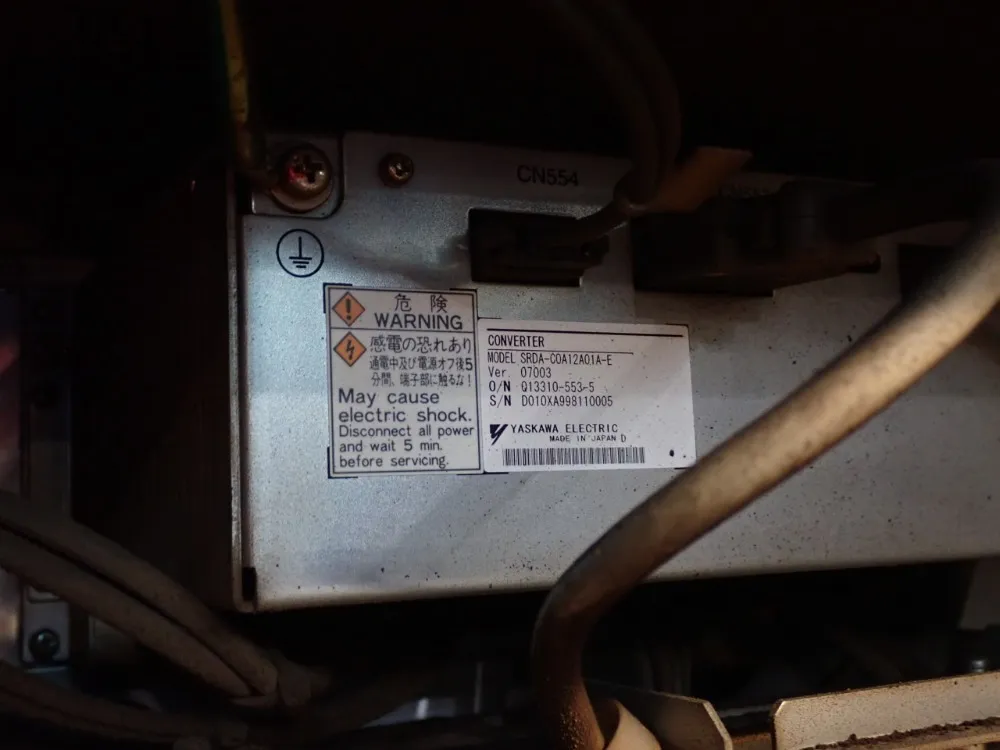 Motoman / Yaskawa Electric 2.0kva Robot - Mh6