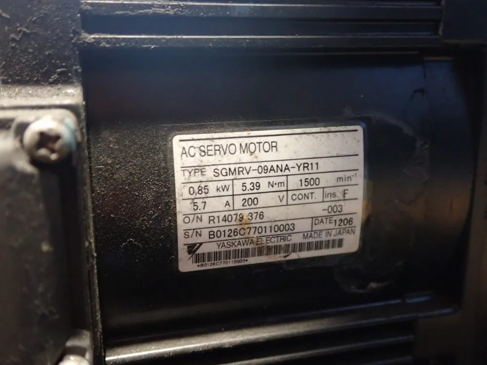 Motoman / Yaskawa Electric 2.0kva Robot - Mh6