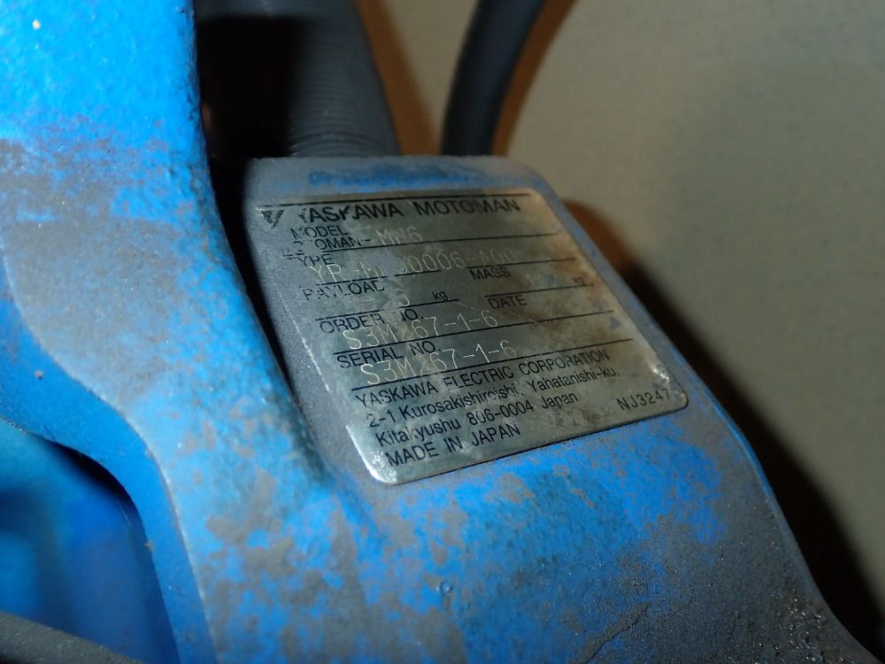 Motoman / Yaskawa Electric 1.5kva Robot - Mh6