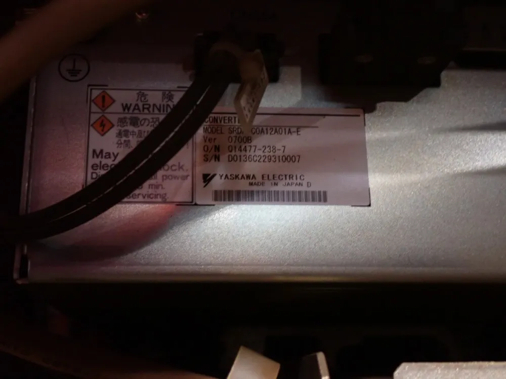 Motoman / Yaskawa Electric 1.5kva Robot - Mh6