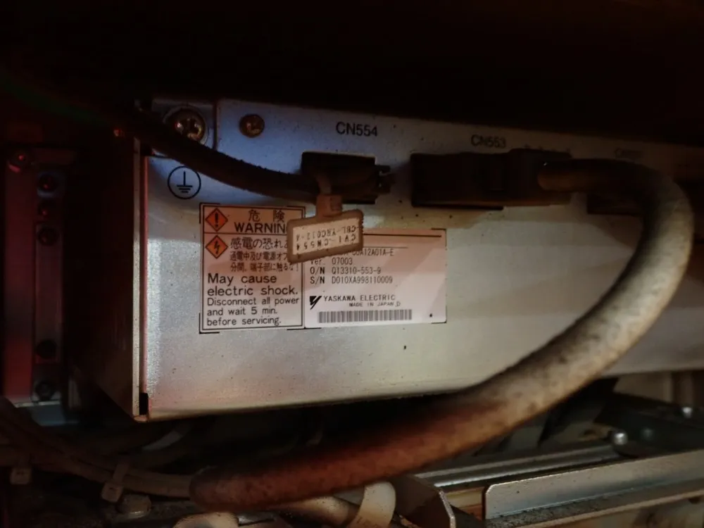 Motoman / Yaskawa Electric 2.0kva Robot - Mh6