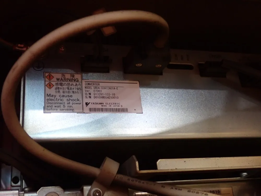 Motoman / Yaskawa Electric 2.0kva Robot - Mh6