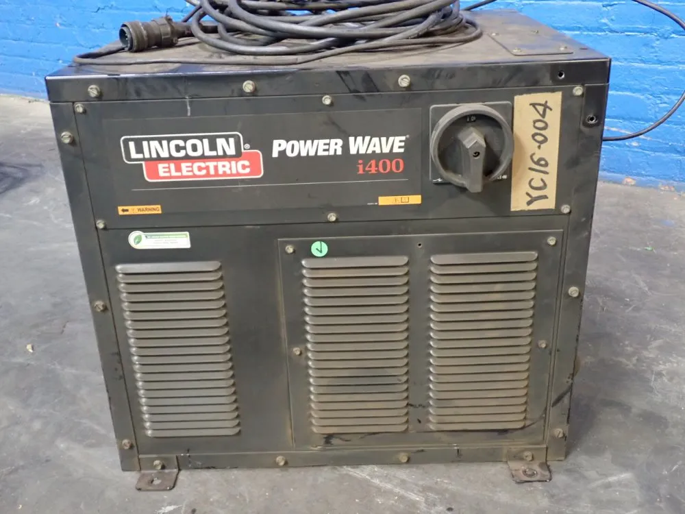 Lincoln 420 Amp Robotic Welding Power Supply - Power Wave I400