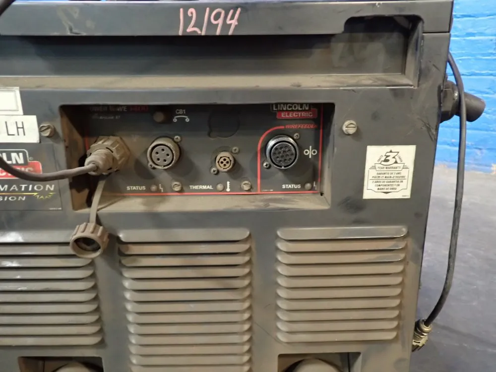 Lincoln 420 Amp Robotic Welding Power Supply - Power Wave I400