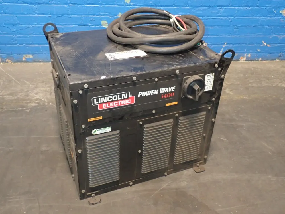 Lincoln 420 Amp Robotic Welding Power Supply - Power Wave I400