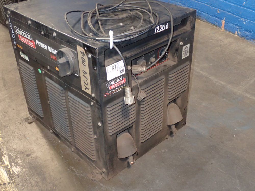 Lincoln 420 Amp Robotic Welding Power Supply - Power Wave I400