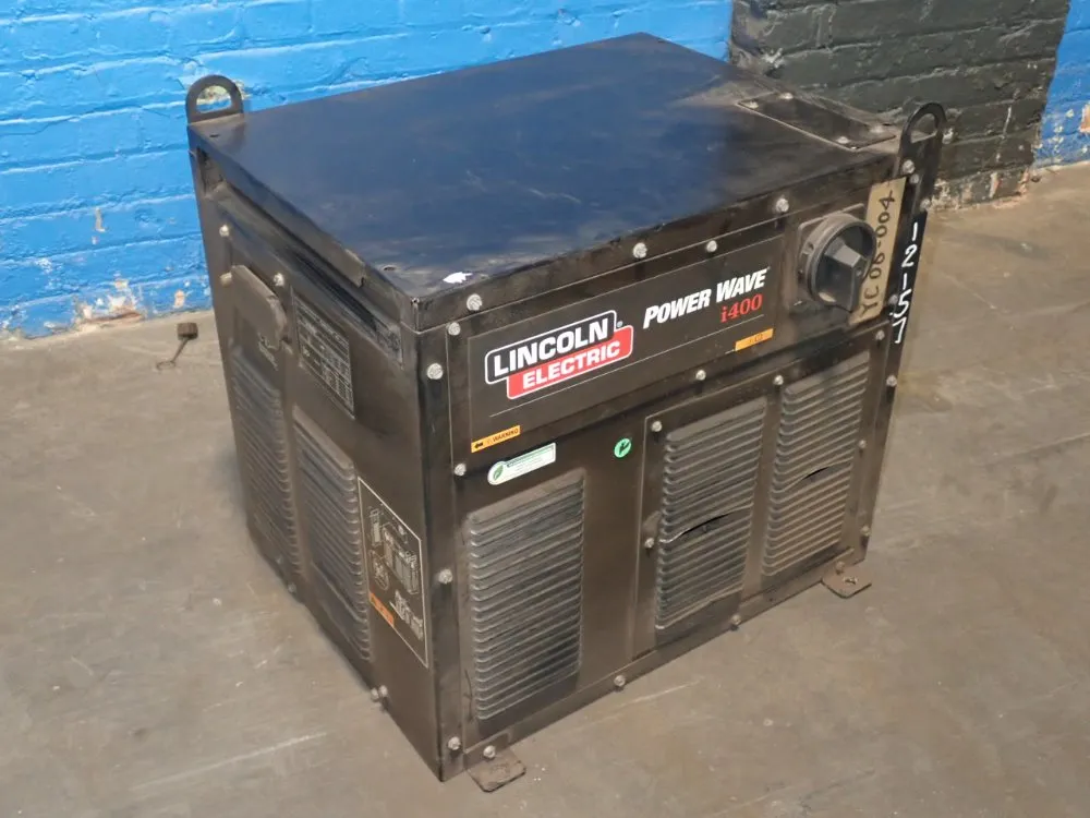 Lincoln 420 Amp Robotic Welding Power Supply - Power Wave I400