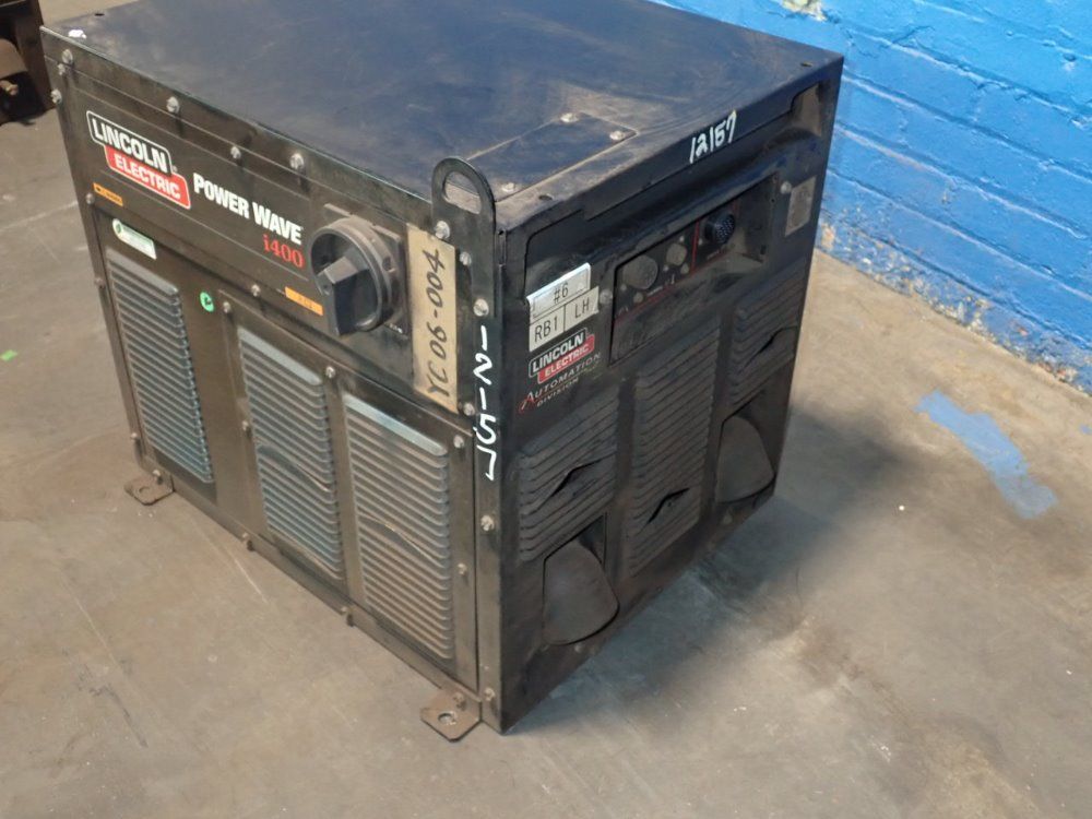 Lincoln 420 Amp Robotic Welding Power Supply - Power Wave I400