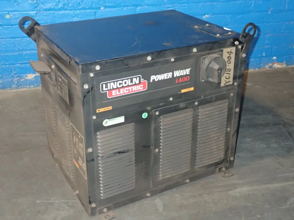 Lincoln 420 Amp Robotic Welding Power Supply - Power Wave I400