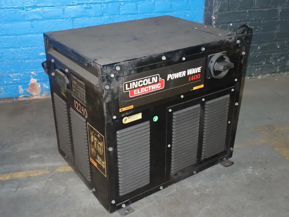 Lincoln 420 Amp Robotic Welding Power Supply - Power Wave I400