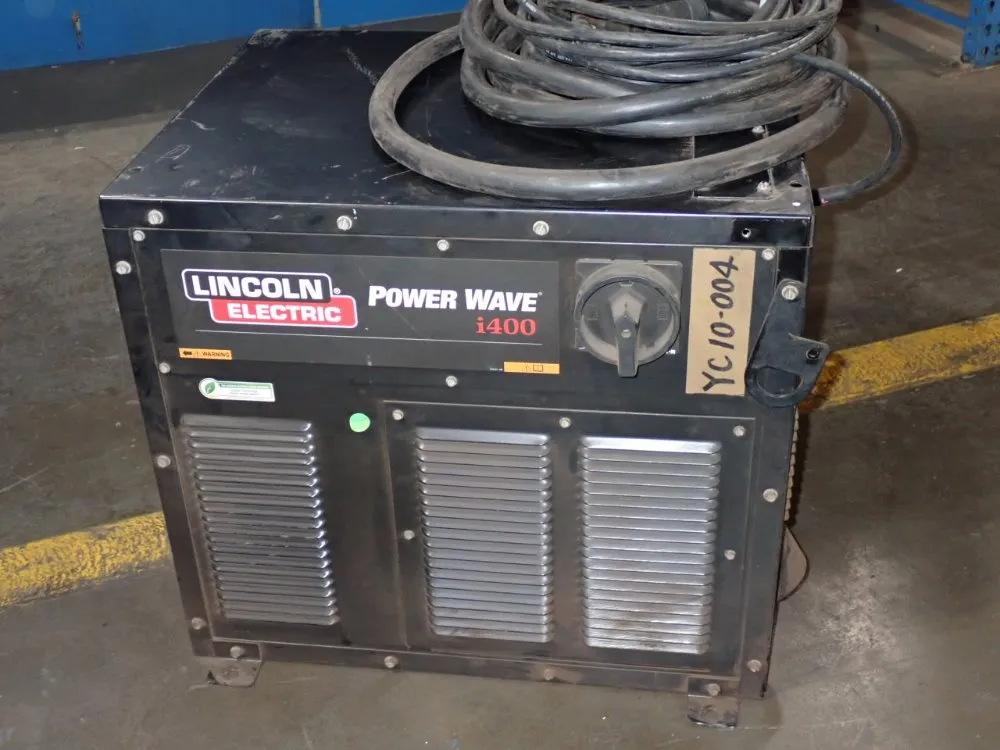 Lincoln 420 Amp Robotic Welding Power Supply - Power Wave I400