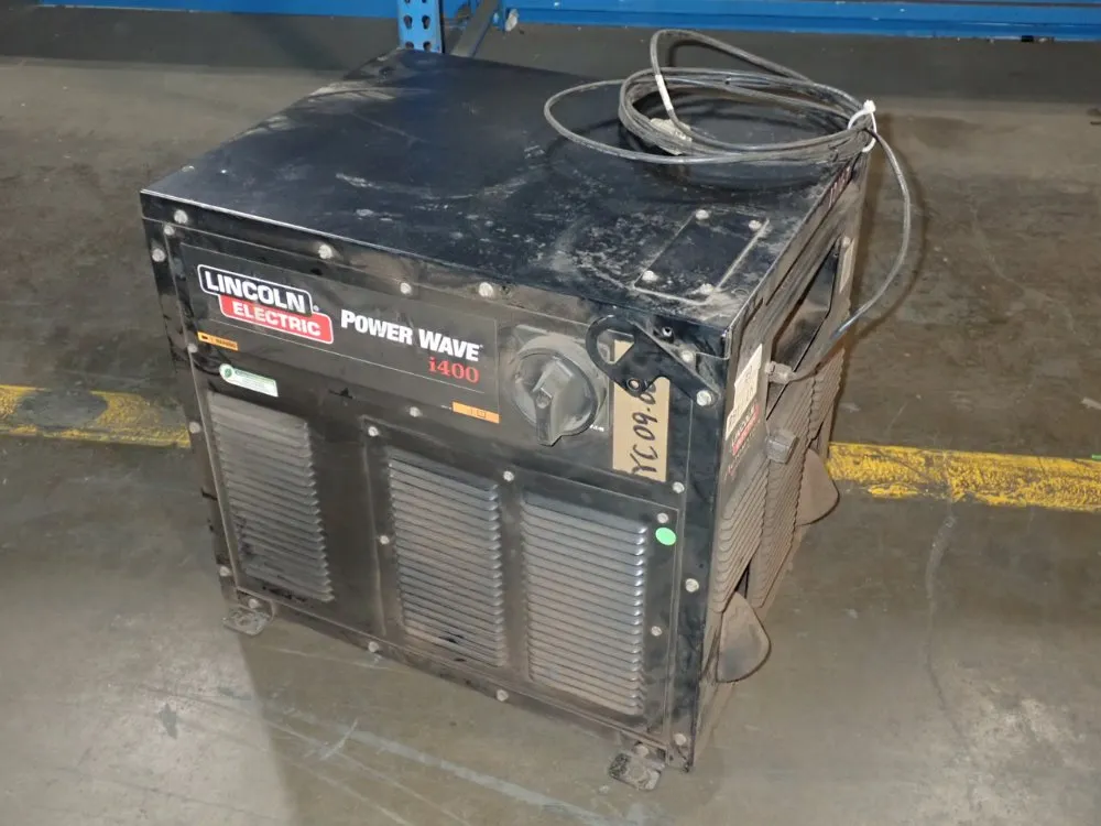 Lincoln 420 Amp Robotic Welding Power Supply - Power Wave I400