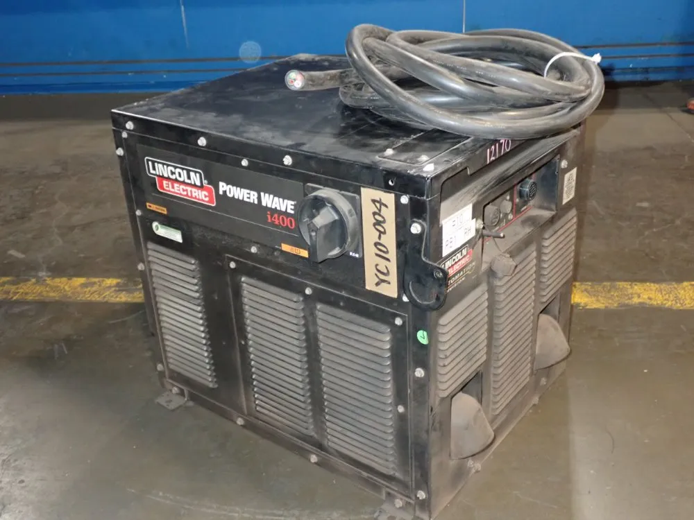 Lincoln 420 Amp Robotic Welding Power Supply - Power Wave I400