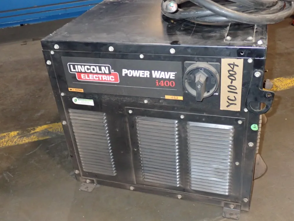 Lincoln 420 Amp Robotic Welding Power Supply - Power Wave I400