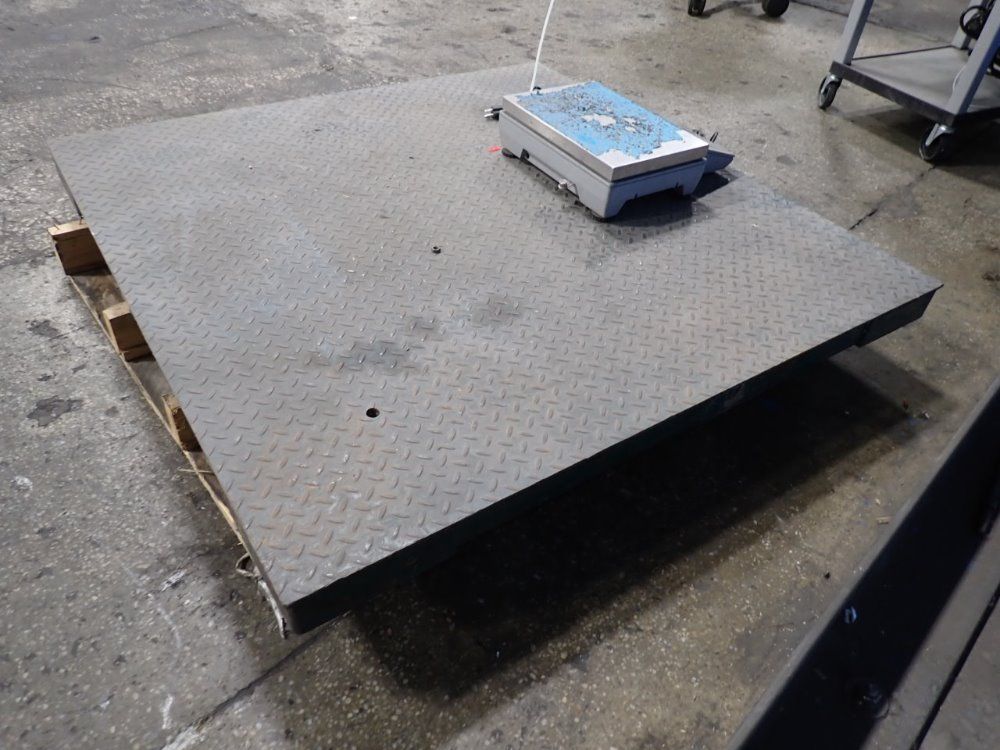 Gse 5000 Lbs Floor Scale - Gator Deck 48x48