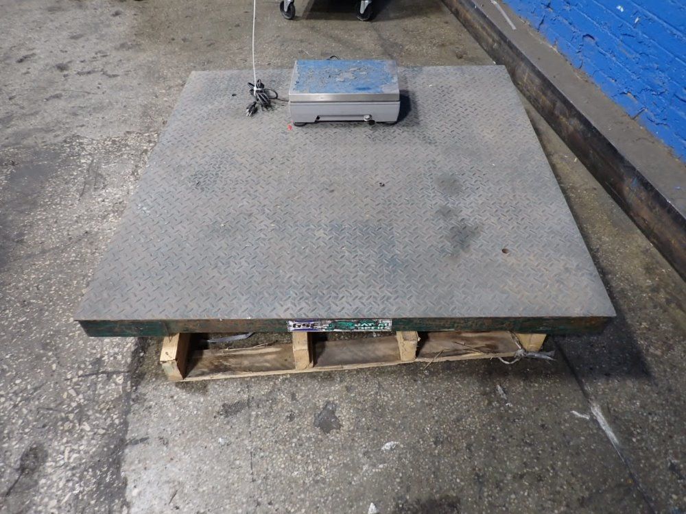 Gse 5000 Lbs Floor Scale - Gator Deck 48x48