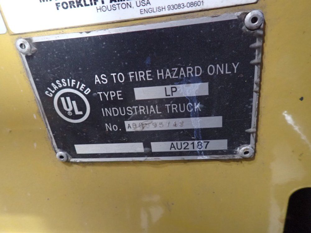 Cat 5750 Lbs Propane Forklift - 2c6000