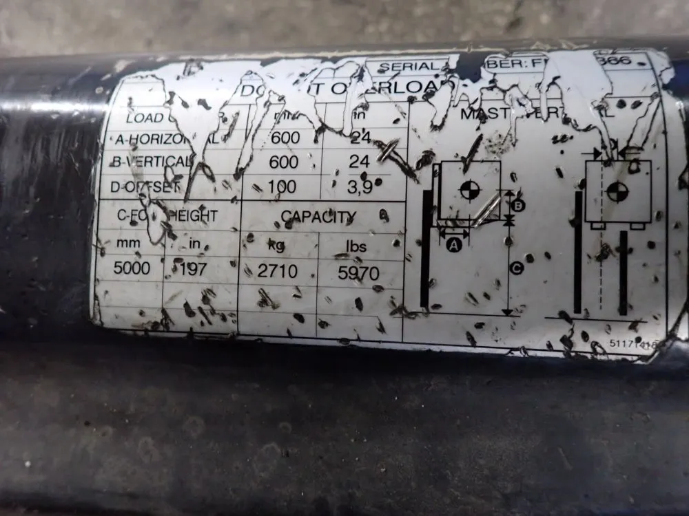 Caterpillar 5970 Lbs Electric Forklift - 2ep6000
