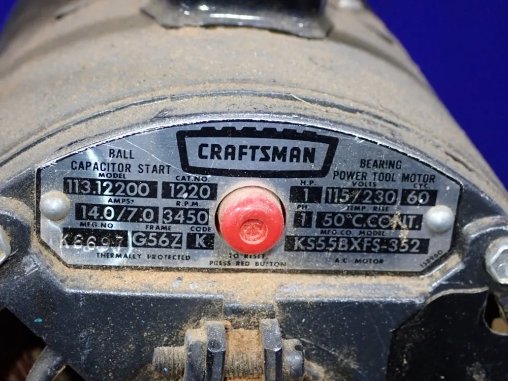 Craftsman 6" X 21" Belt Sander - 113-22540