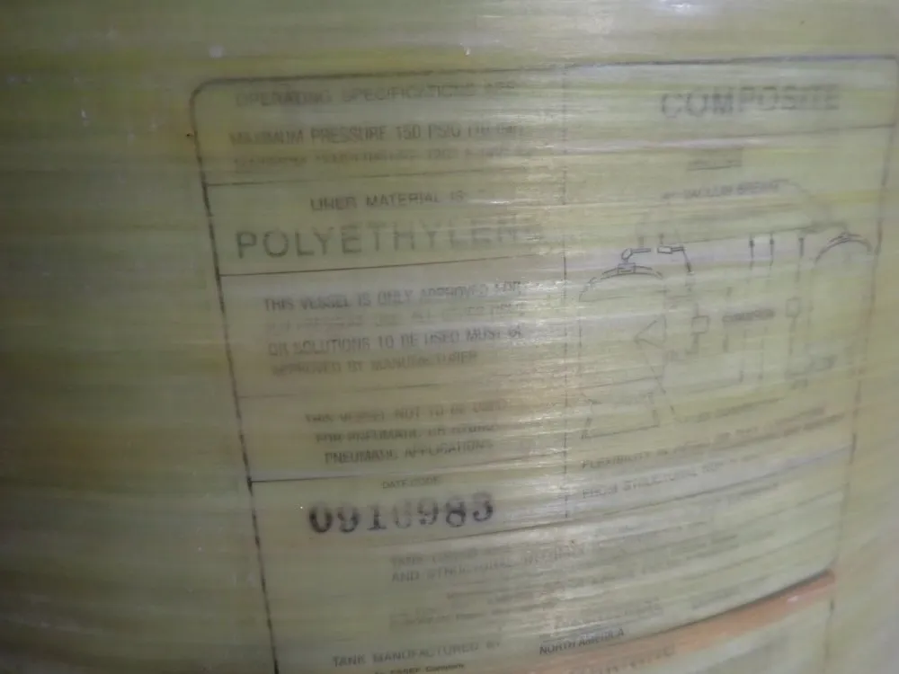 187 Gallons Water Softener Tank