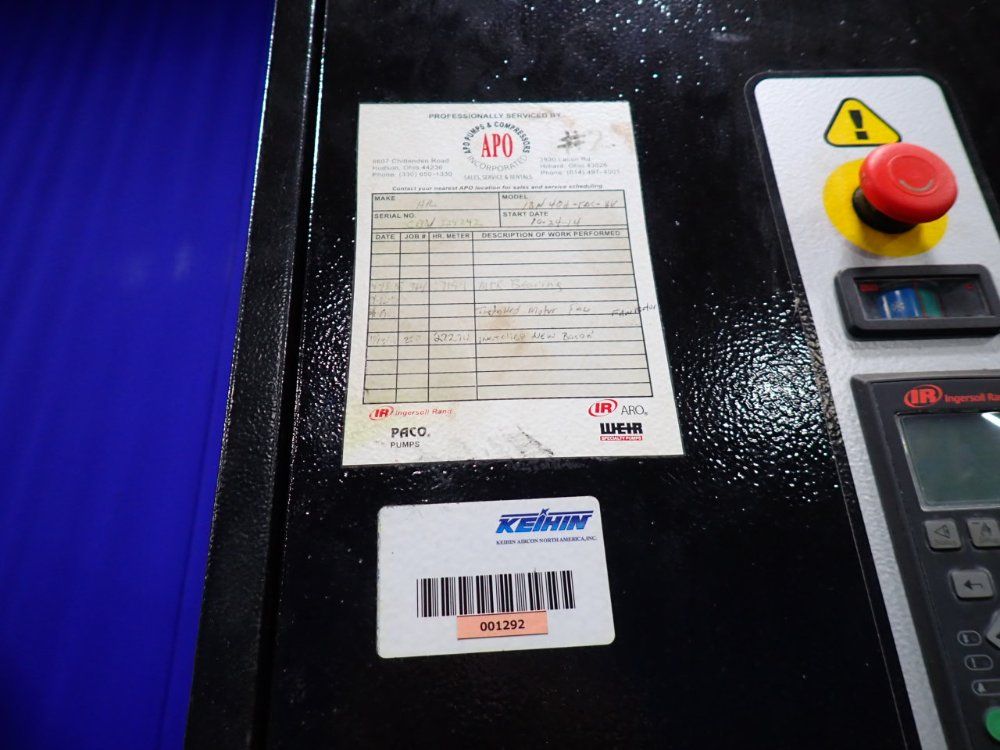 Ingersoll Rand 40 Hp Air Compressor - Irn40h-tas-hv