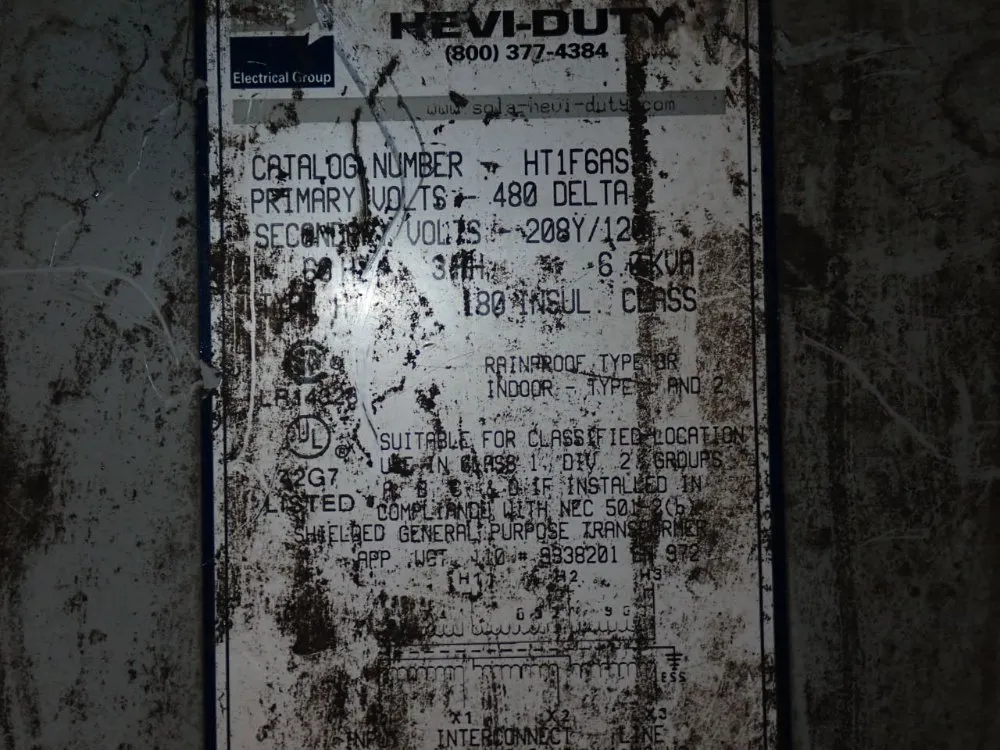 Sola 6 Kva Transformer - Ht1f6as