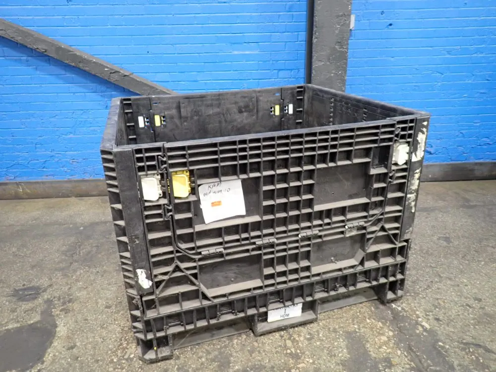 Ropak 44" X 42" X 29" Collapsible Plastic Crate