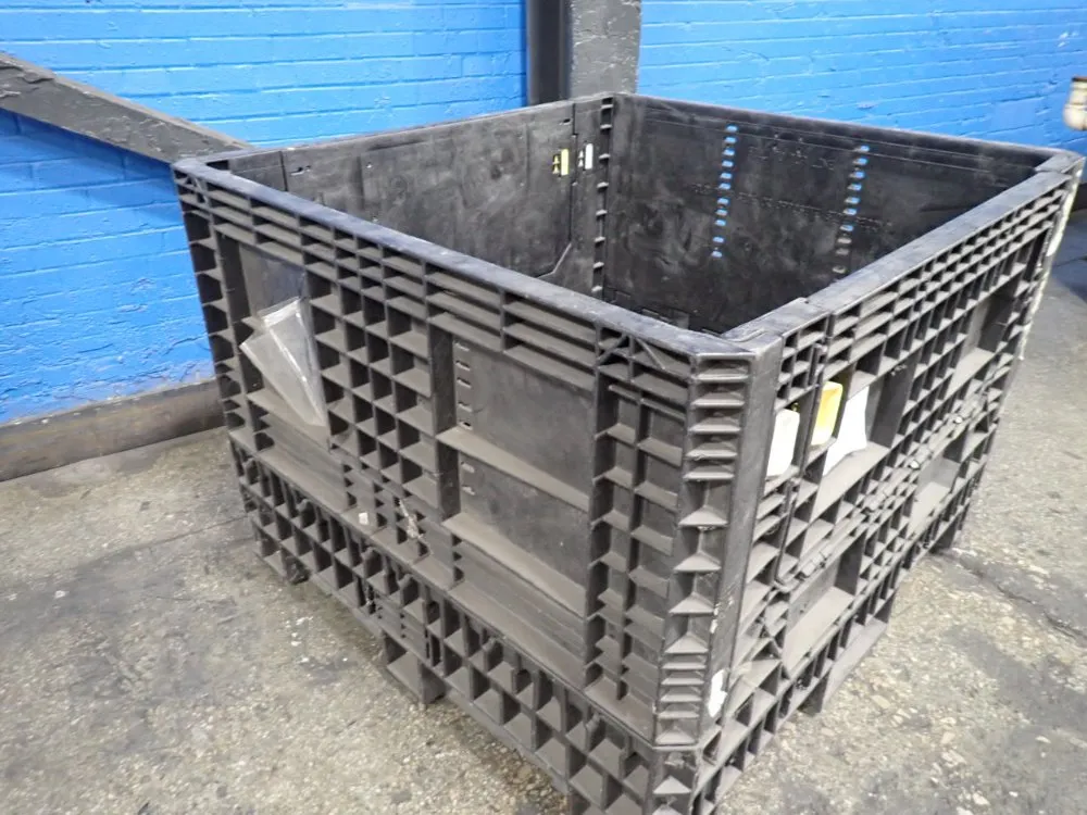 Ropak 44" X 42" X 29" Collapsible Plastic Crate