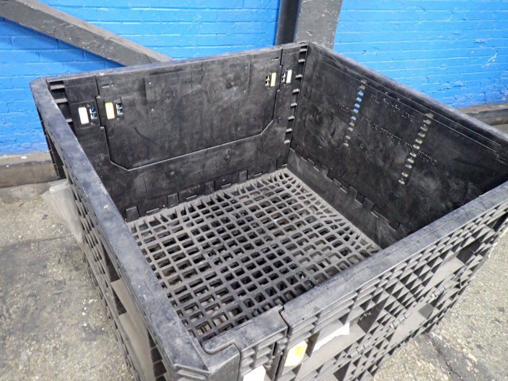 Ropak 44" X 42" X 29" Collapsible Plastic Crate