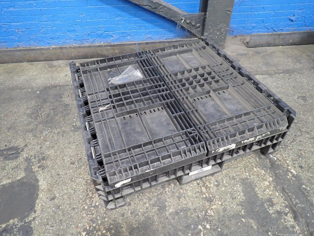 Ropak 44" X 42" X 29" Collapsible Plastic Crate