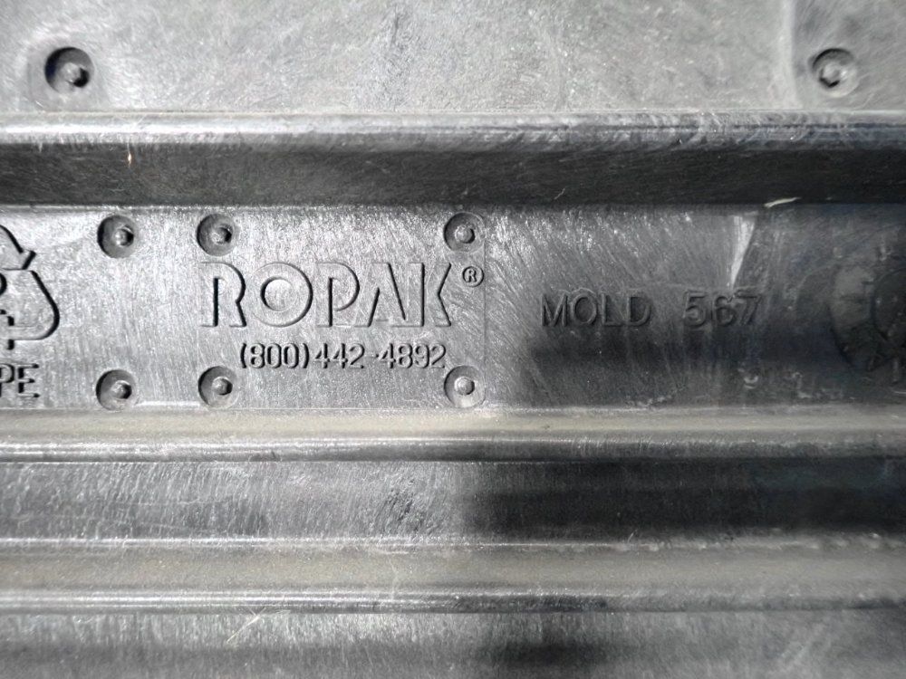 Ropak 44" X 42" X 29" Collapsible Plastic Crate