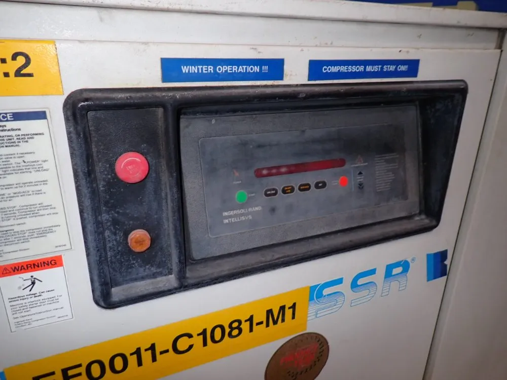 Ingersoll-rand 364 Cfm Air Compressor - Ssr-xf75