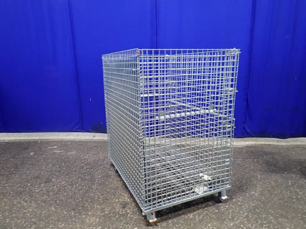 Portable Collapsible Wire Basket