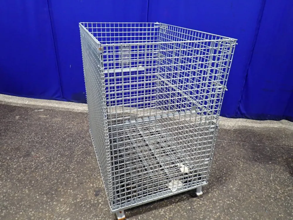 Portable Collapsible Wire Basket