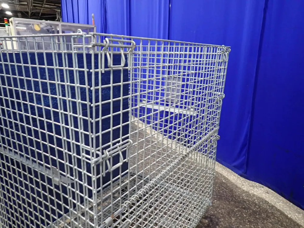 Portable Collapsible Wire Basket