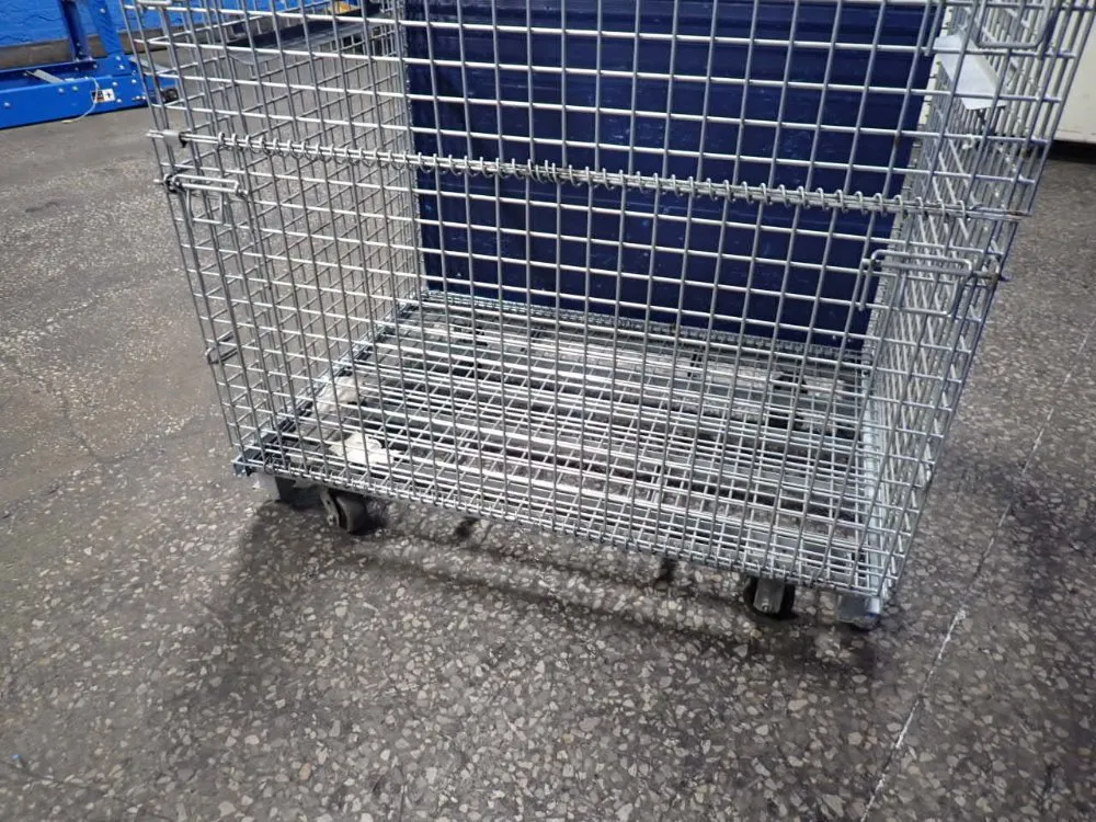 Portable Collapsible Wire Basket