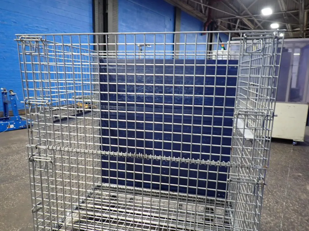 Portable Collapsible Wire Basket