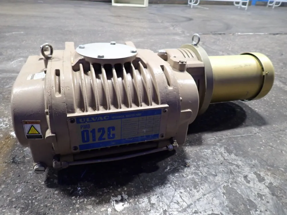 Ulvac 3.7 Kw Booster Pump - Pmb 012c