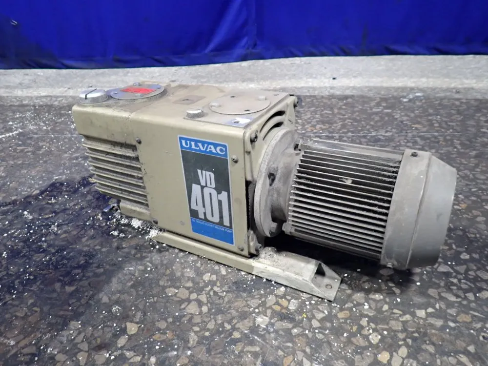 Ulvac 1.5 Kw Rotary Vacuum Pump - Ud401