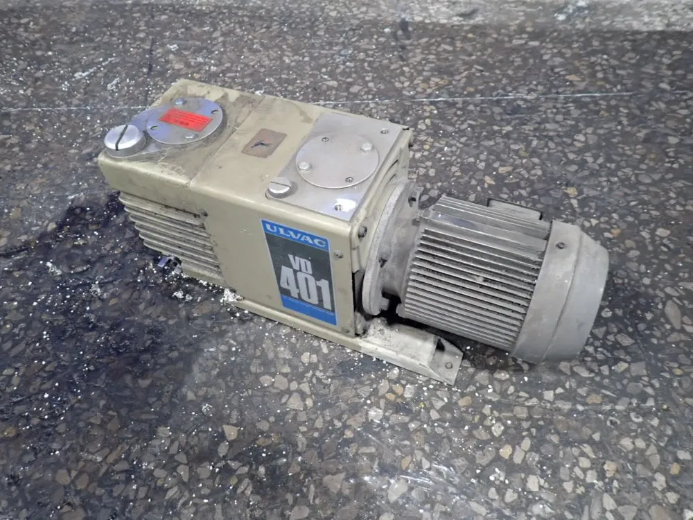 Ulvac 1.5 Kw Rotary Vacuum Pump - Ud401