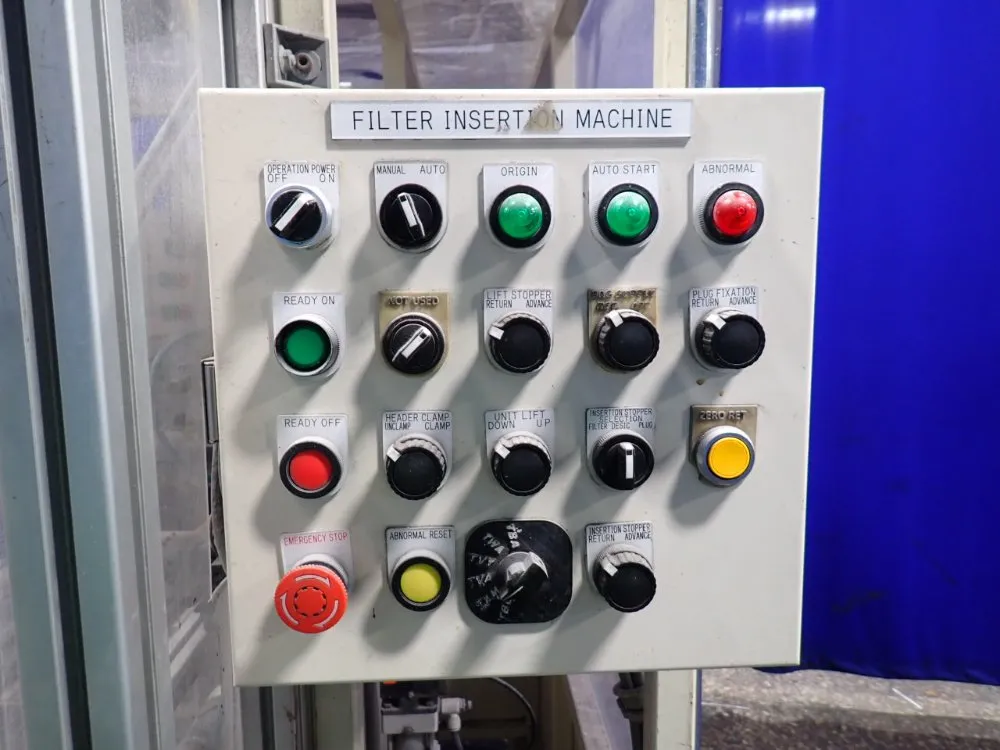 Keinin Thermal Technology Filter Insertion Machine