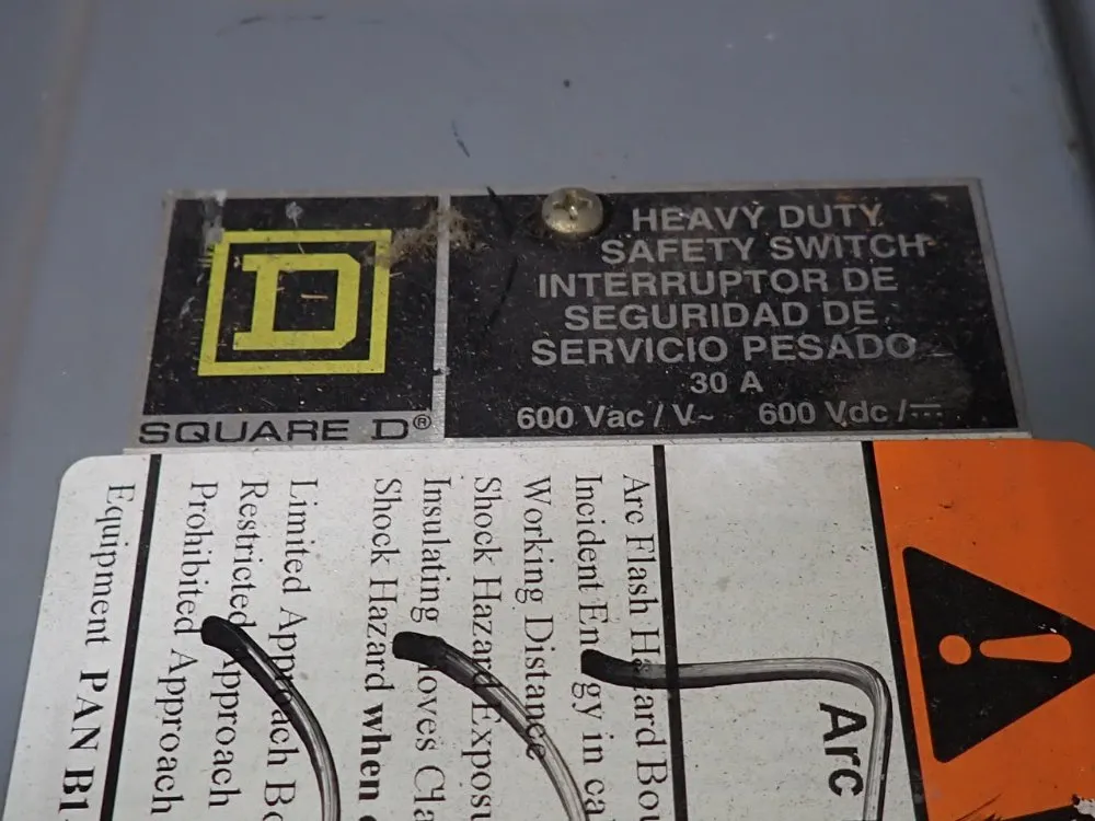 Square D 30 Amps Fusible Disconnect - H361