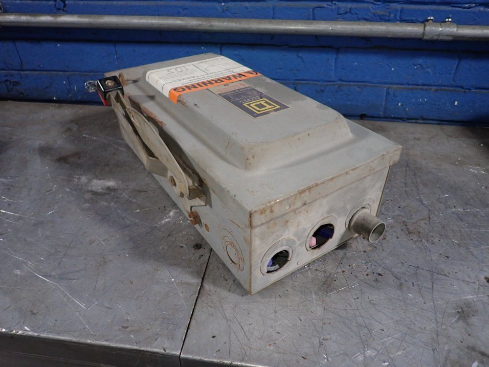 Square D 60 Amps Non Fusible Disconnect - Hu-362