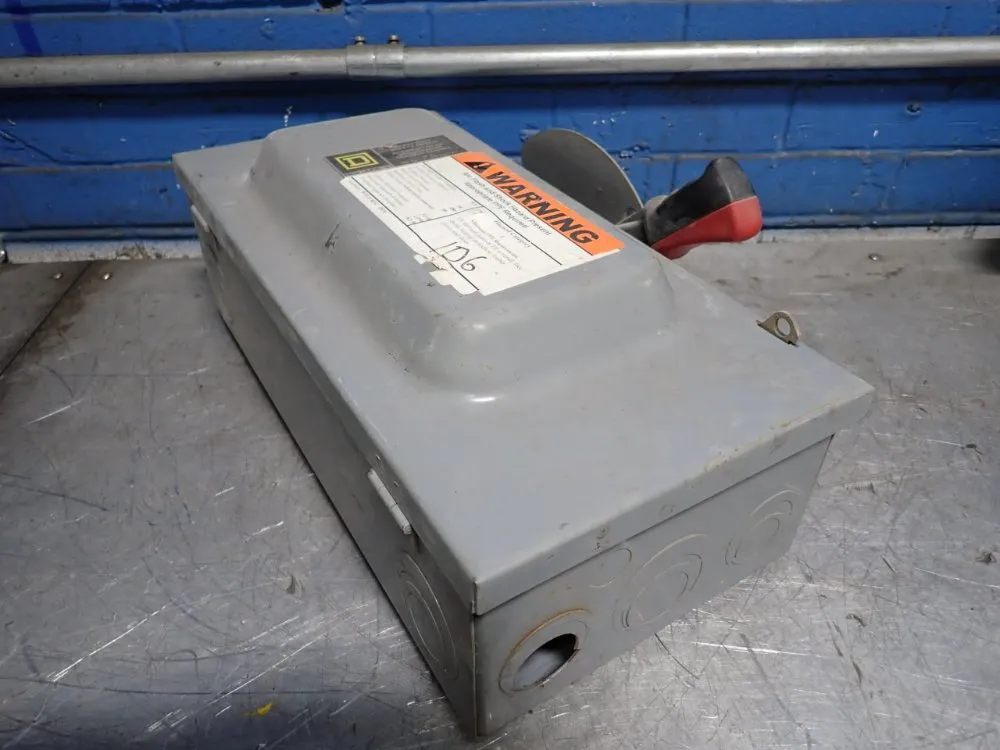 Square D 60 Amps Fusible Disconnect - H362
