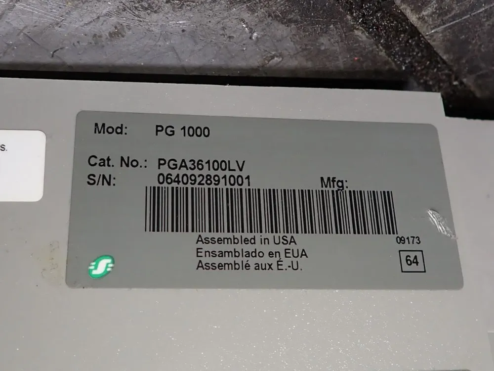 Power Pact Circuit Breaker - Pg 100