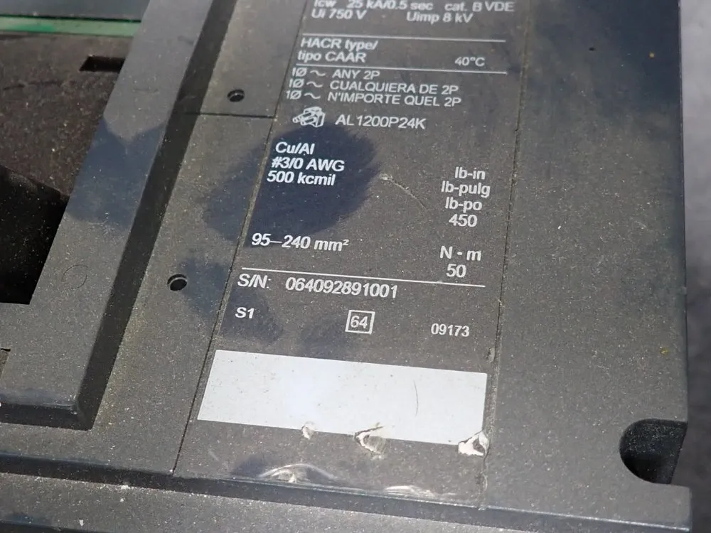 Power Pact Circuit Breaker - Pg 100